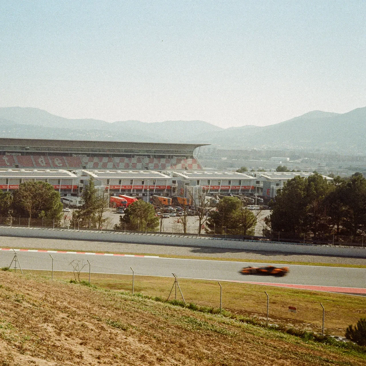 McLaren Mastercard Formula 1 Car out on track in Barcelona