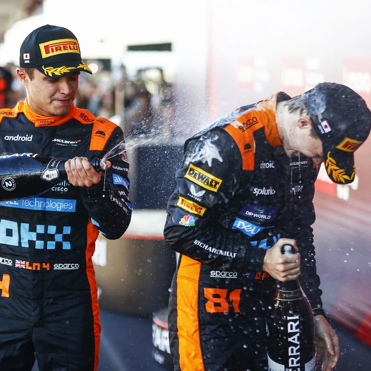 Formula-1 - 2023 - Japanese-grand-prix - Podium party 🍾  - 10