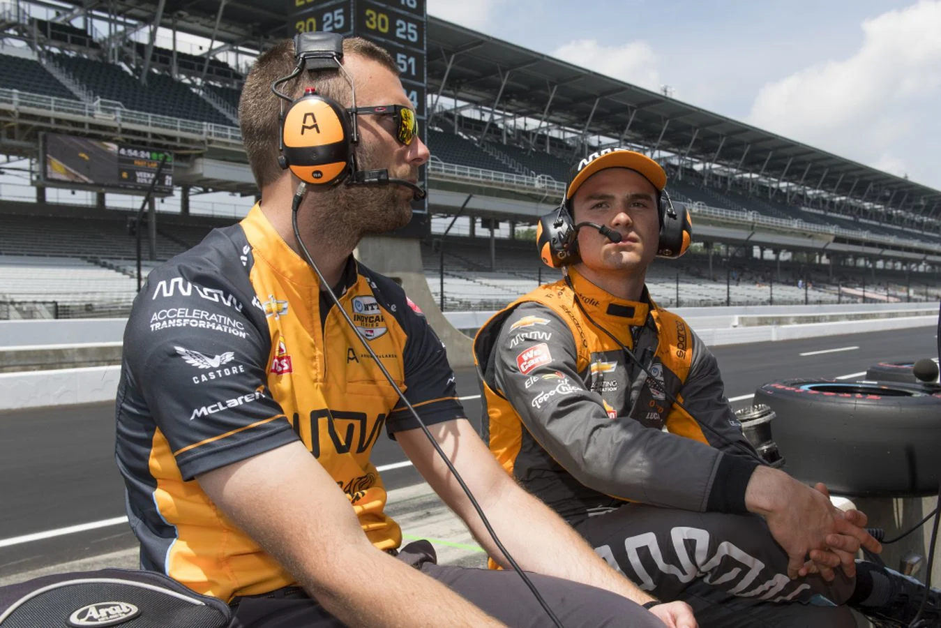 Indycar - 2022 - Hitting-the-track-practice - Hitting the track Pato, Juan Pablo and Felix practice at the Indianapolis Motor Speedway - 5