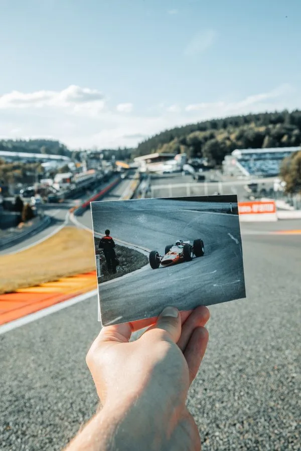 Then and now The past meets the present at Spa's iconic Eau Rouge  - 5