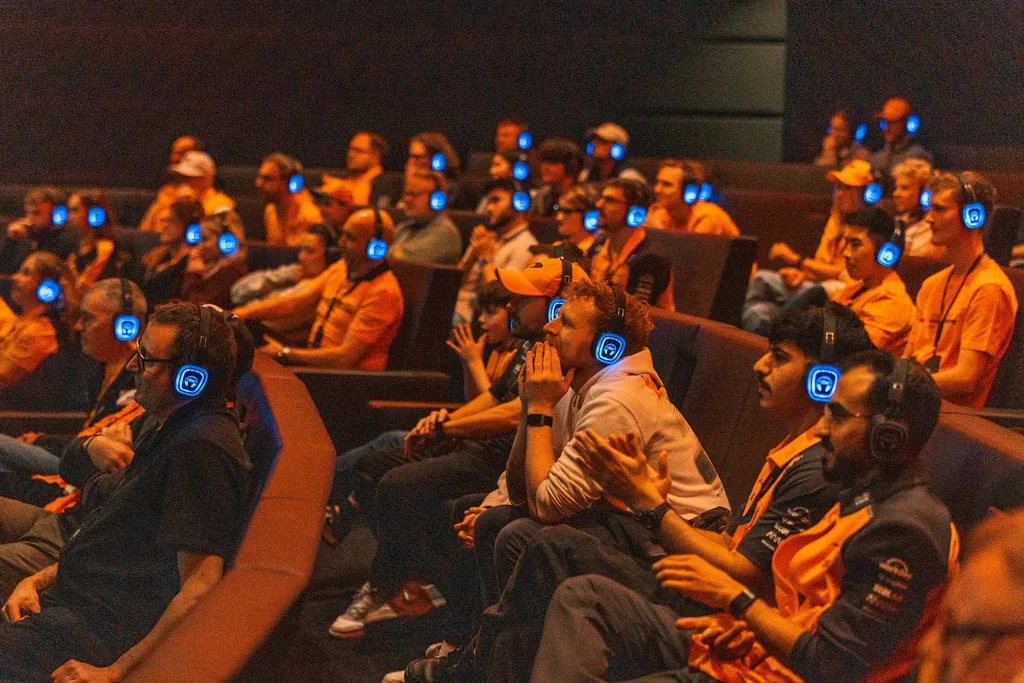 McLaren Technology Centre watch party