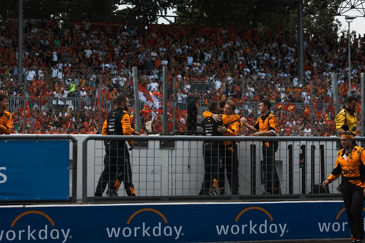 Formula-1 - 2024 - Italian-grand-prix - Double Podium Celebrations 🏆🍾  - 3