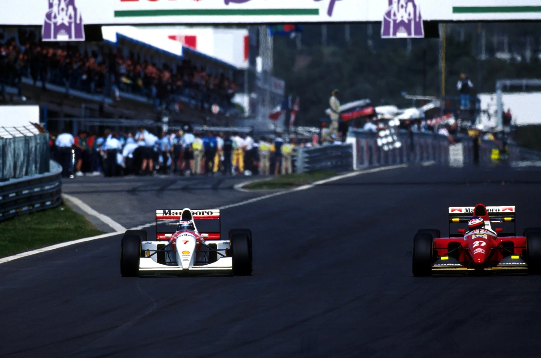 Heritage - When-mika-out-qualified-ayrton-on-his-mclaren-debut - Mika's McLaren debut 1993 Portuguese Grand Prix - 4