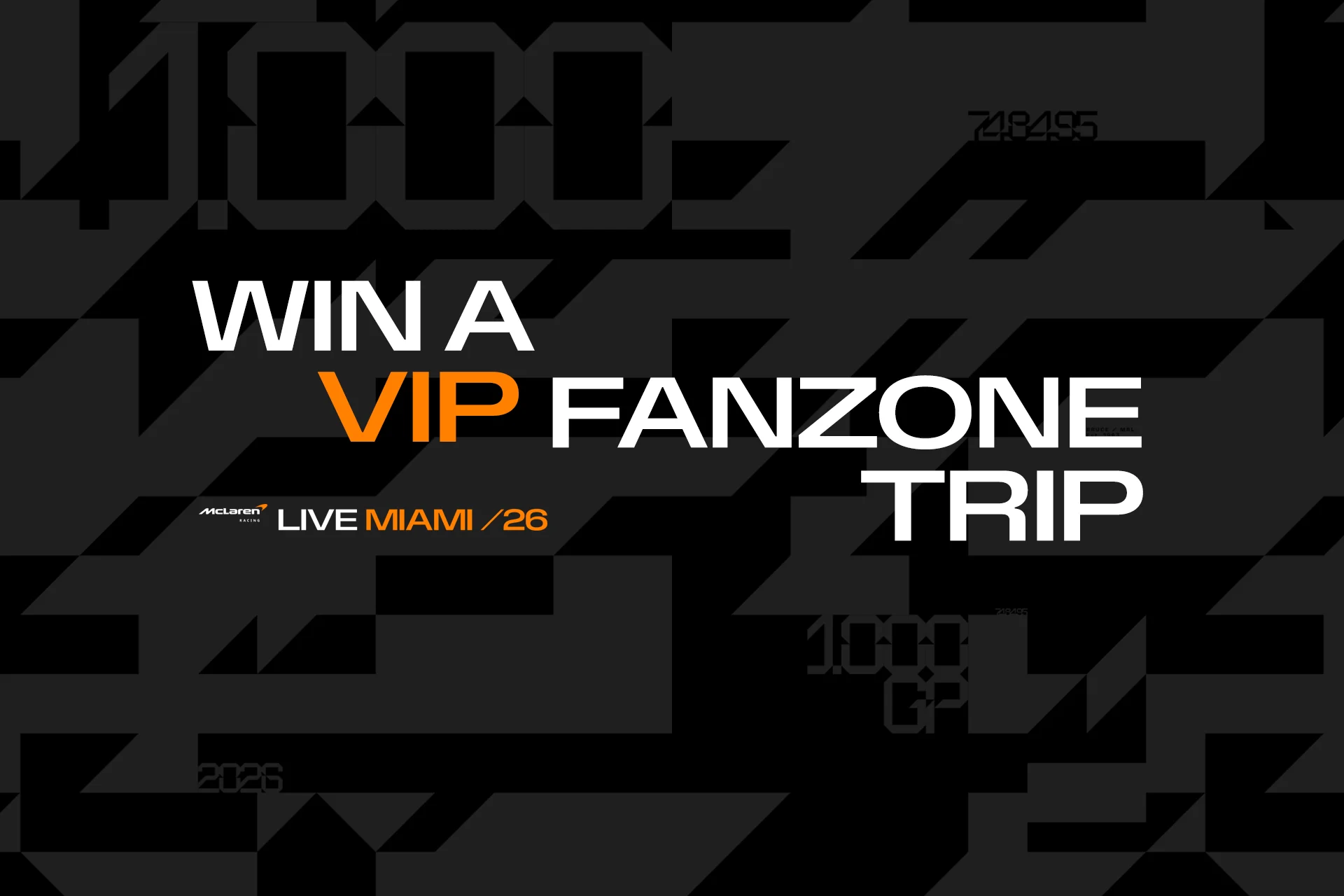 Image - Competition - McLaren Racing Live: Miami Banner