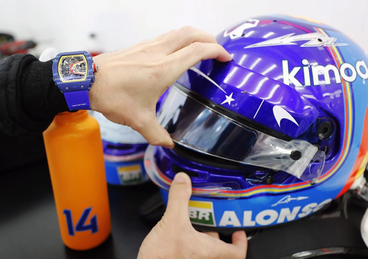 Partners - Richard-mille - Fernando-special-ed-gallery-4254769 - Introducing the RM 67-02 Automatic Prototype Fernando Alonso Created in the colours of Fernando's F1 helmet - 3