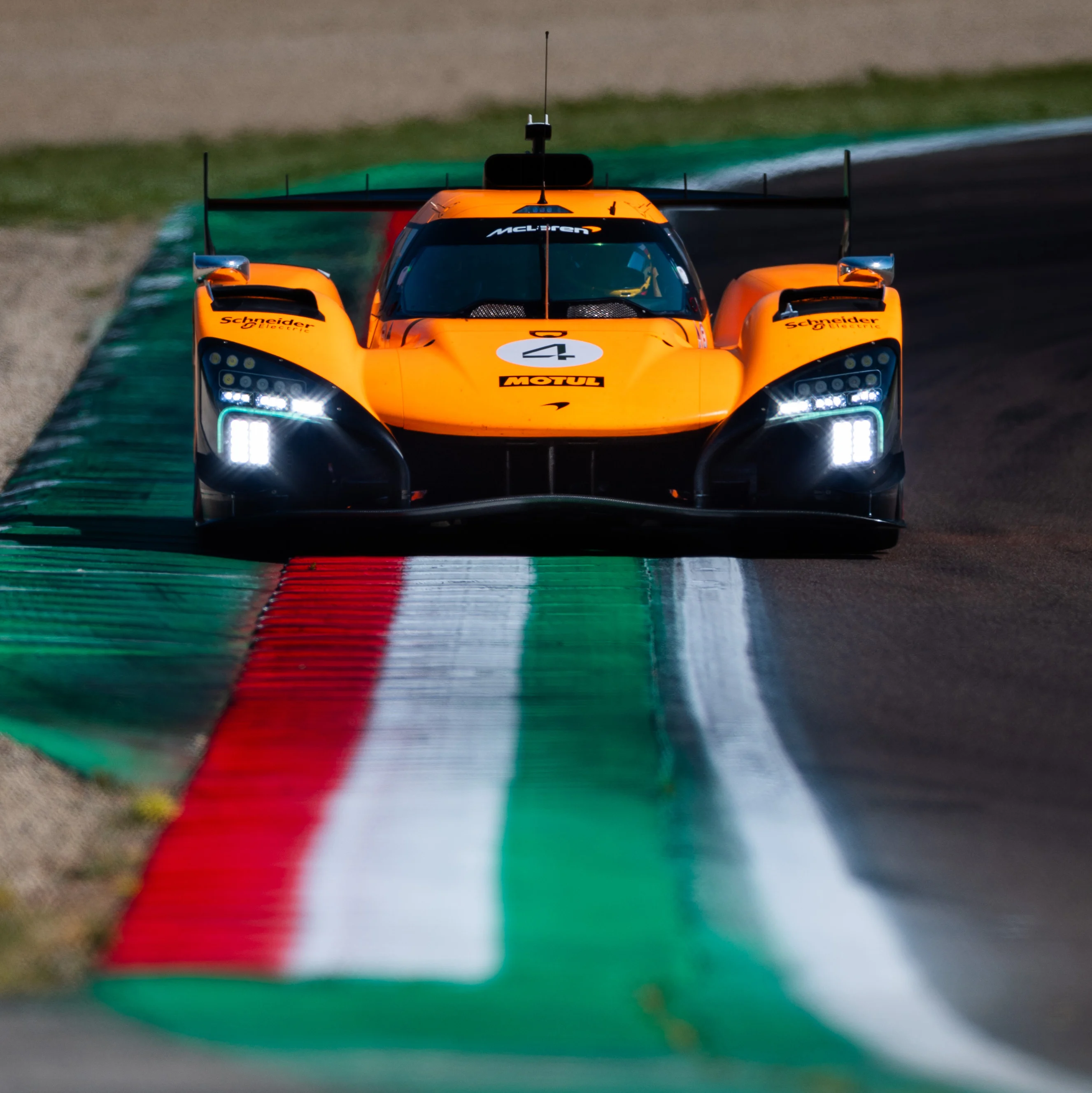 McLaren Hypercar testing in Imola