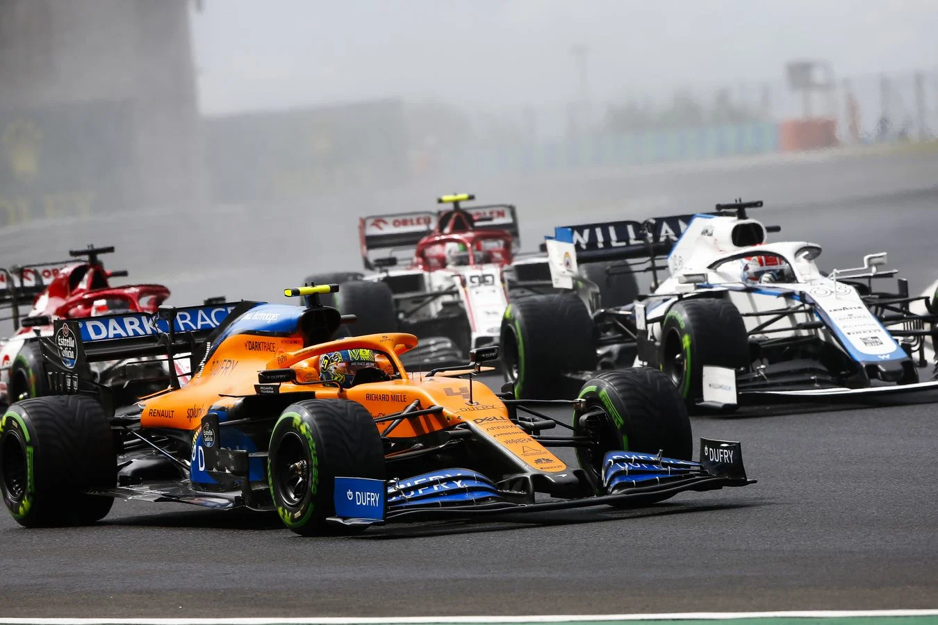 2020 Hungarian Grand Prix "Both drivers fought excellently, giving it their all right to the end and not giving up" - 3