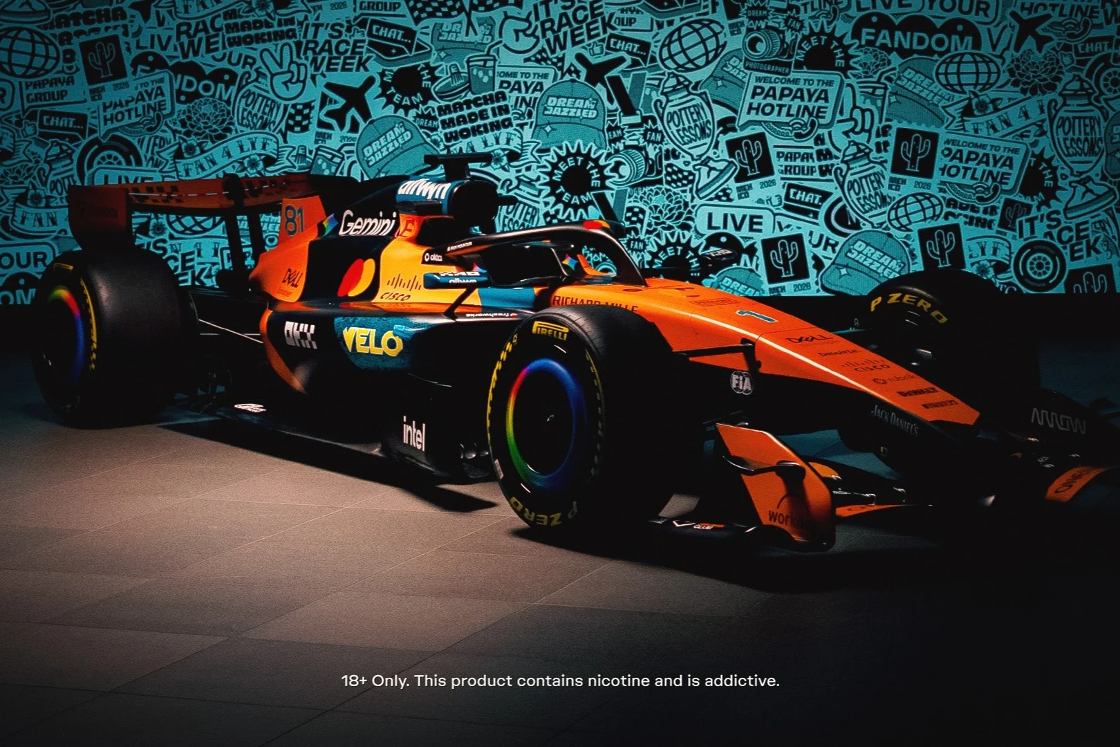 Velo Livery Launch for the Mexico City Grand Prix