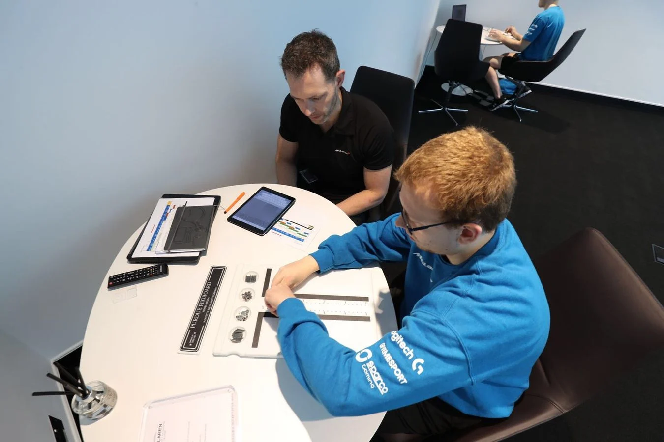 Gaming - Worlds-fastest-gamer - 2017 - Sweating-it-out - Sweating it out The finalists face more human performance testing, courtesy of McLaren Applied Technologies - 5