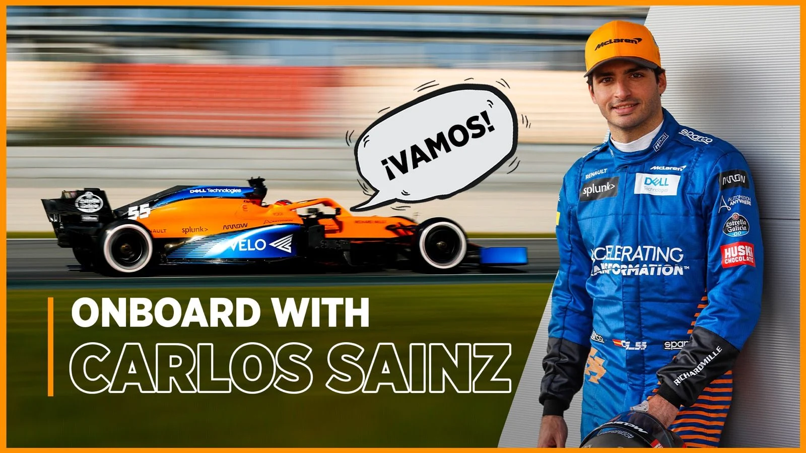 Video Poster - Heritage - Formula-1 - Drivers - Carlos-sainz - Barclona-onboard-2020