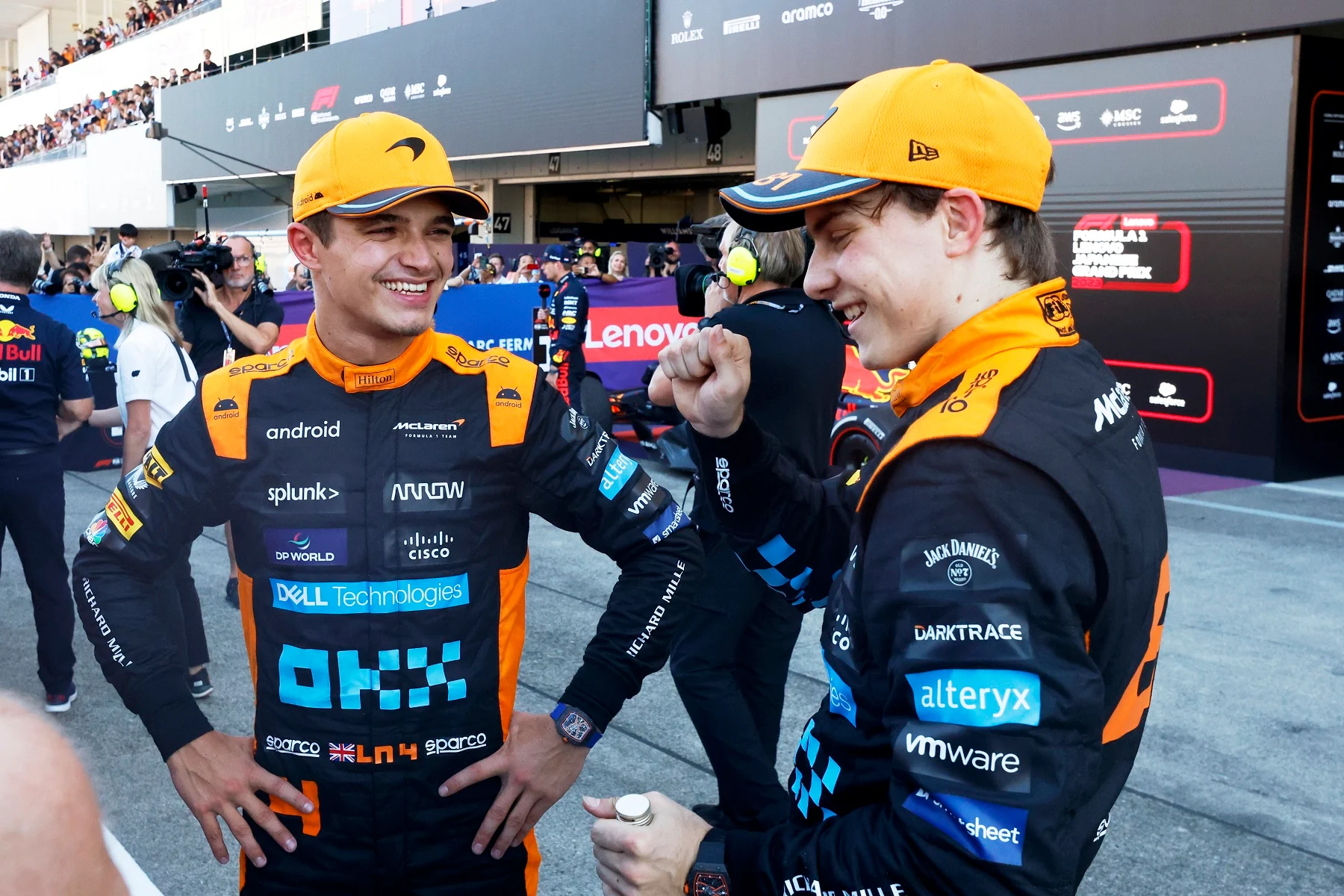 Formula-1 - 2023 - Japanese-grand-prix - The-importance-of-improved-footwork-to-landos-japan-podium