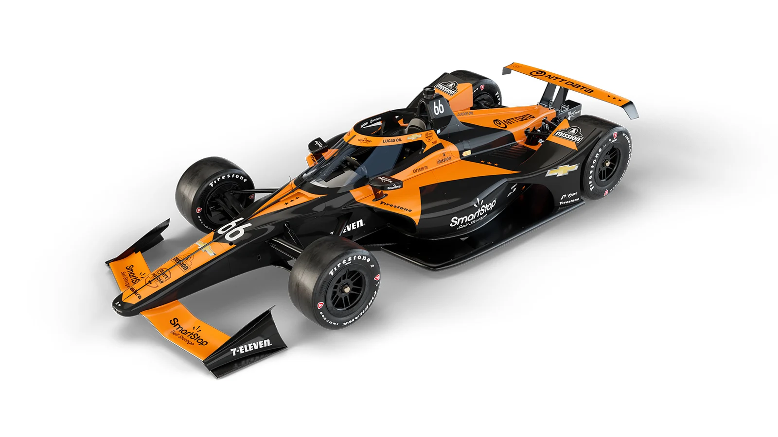 Indycar - 2023 - Indianapolis-500 - Arrow-mclaren-reveals-66-livery-for-indianapolis-500 - Tony Kanaan No. 66 SmartStop Arrow McLaren Chevrolet - 4