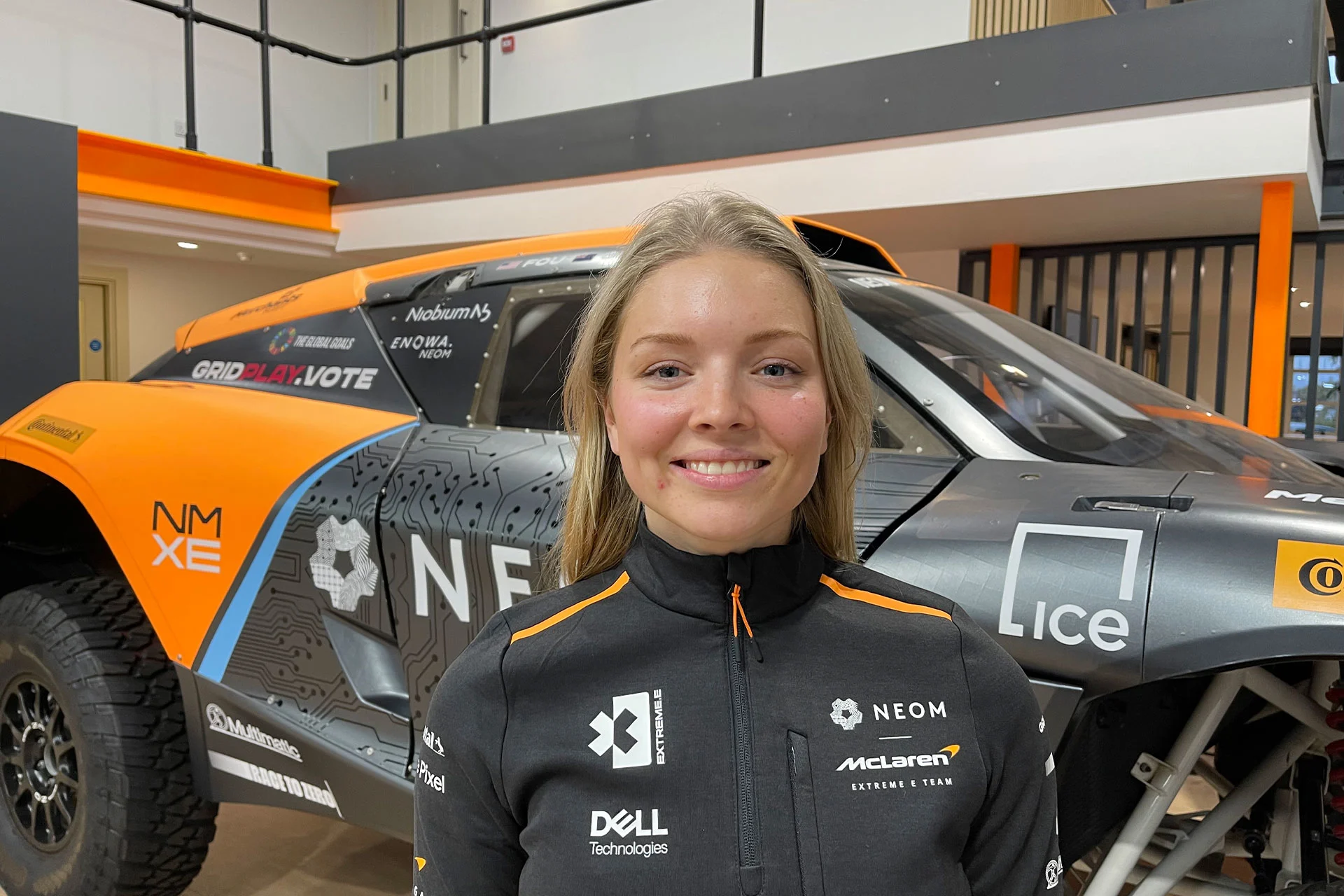 Extreme-e - Neom-mclaren-extreme-e-team-announce-hedda-hosas-to-replace-recovering-emma-gilmour-for-copper-x-prix
