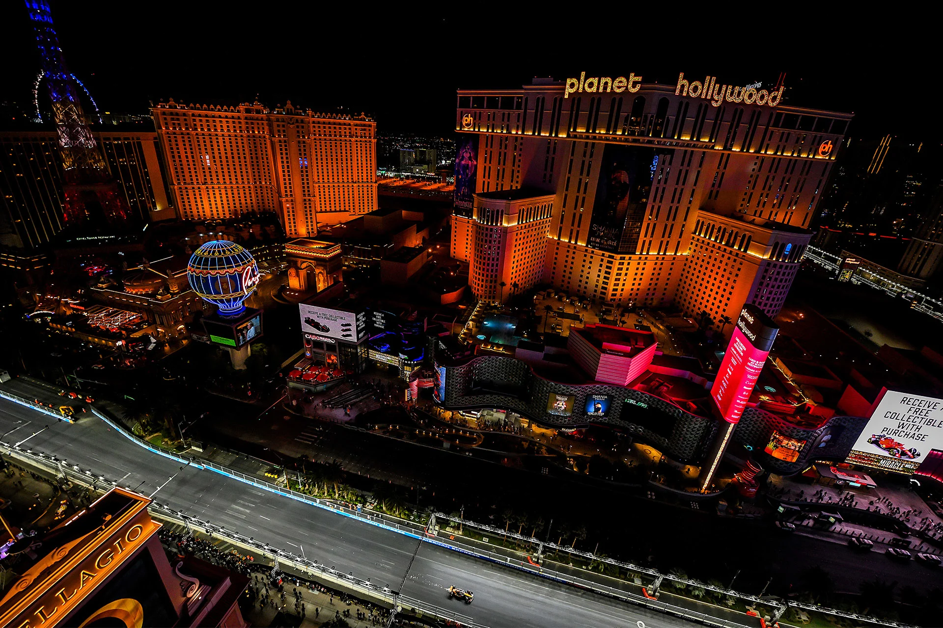 Get to grips with the Las Vegas Street Circuit before we go racing at the Las Vegas Grand Prix