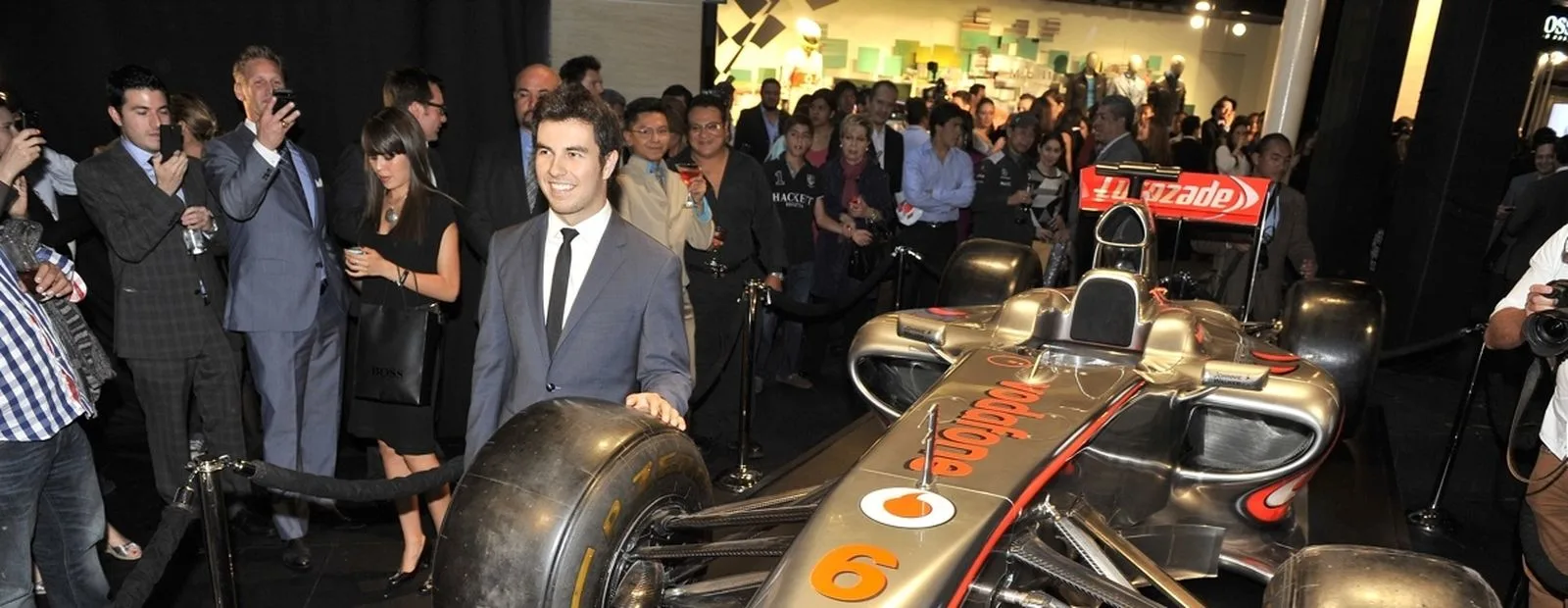 Last week Checo returned home to Mexico for the first time since becoming a McLaren Formula 1 driver to the delight of his adoring Mexican fans.