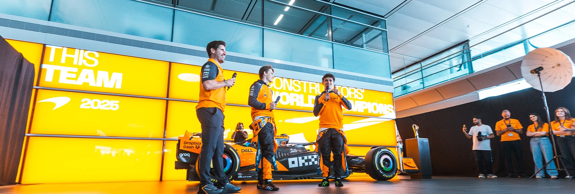 Exclusive interview Zak, Andrea, Lando, and Oscar