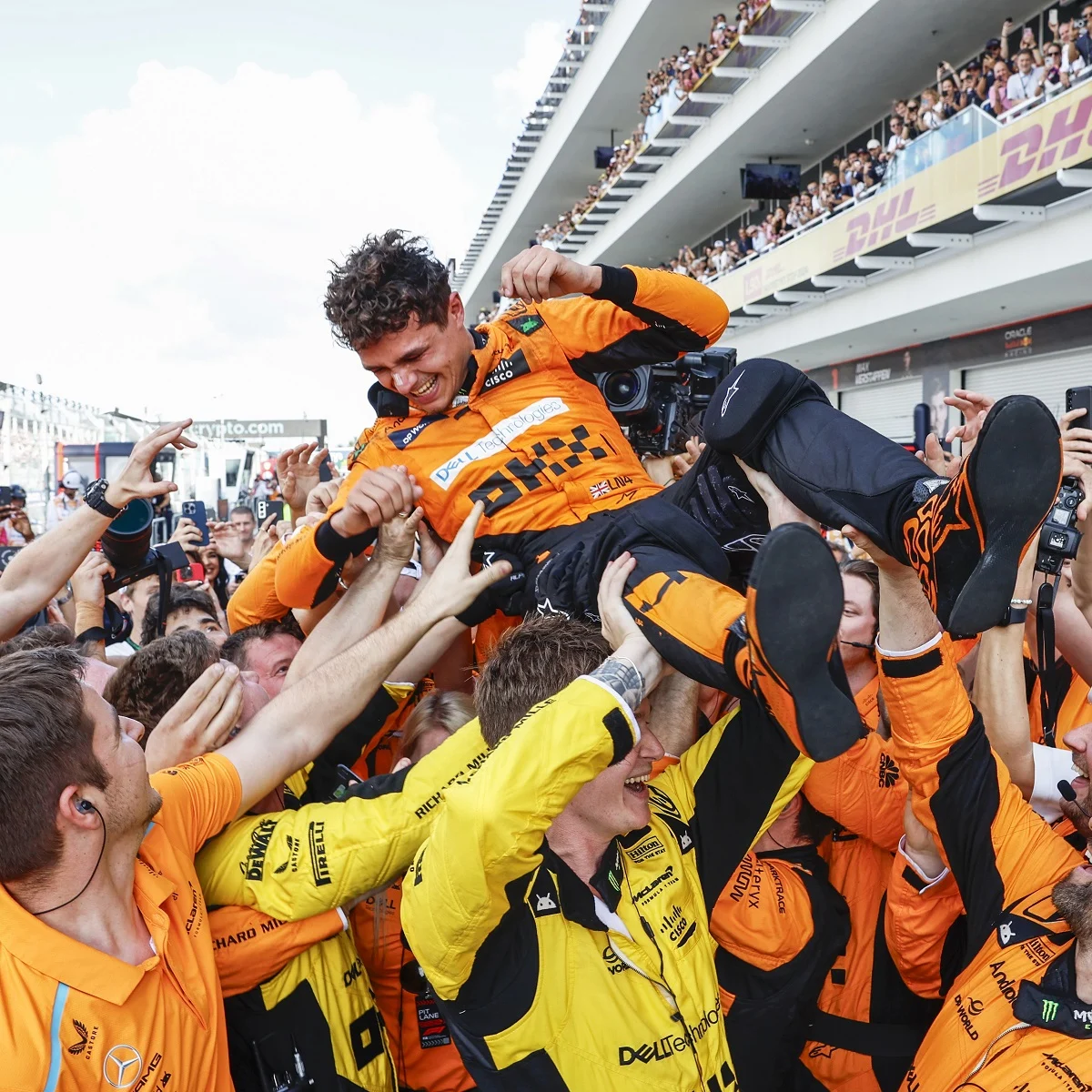 Five key moments on our newest race winner's journey to the top step of the podium