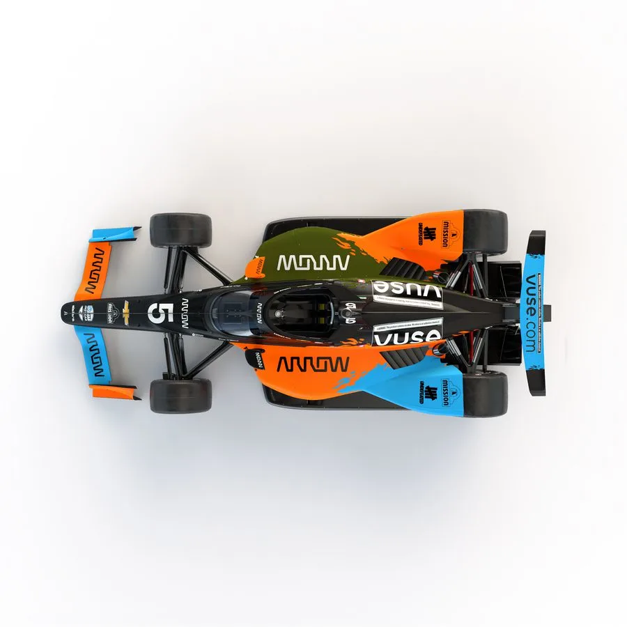 Indycar - Team - Amsp-vuse-undefeated-2022-indianapolis-500-liveries -   - 1