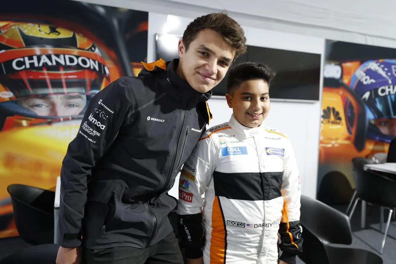 Partners - Hilton - Meet-our-newest-member-mascot-dariyan - Meet our newest team member Dariyan became our McLaren mascot at the US GP thanks to Hilton Honors - 6