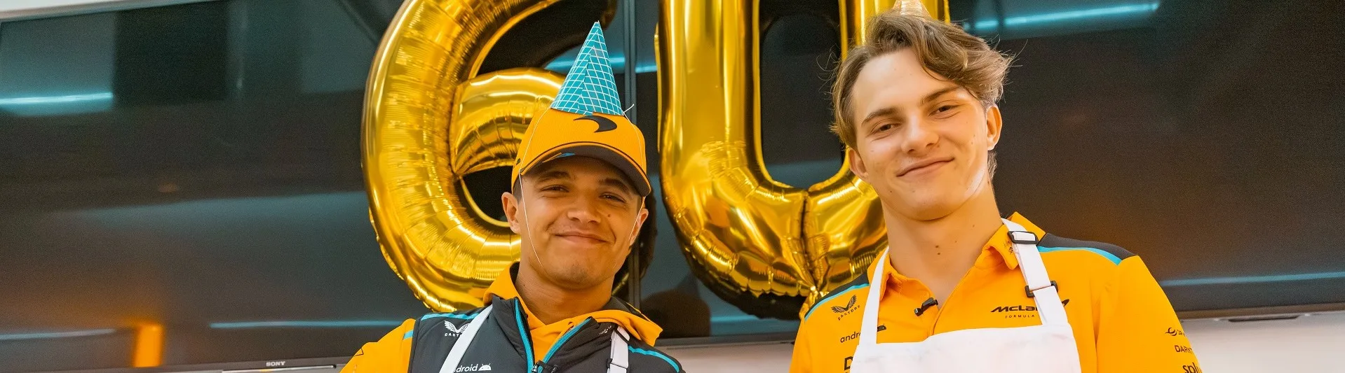 It's our 60th birthday! To celebrate we asked Lando and Oscar to decorate some birthday cakes... to varying degrees of success!