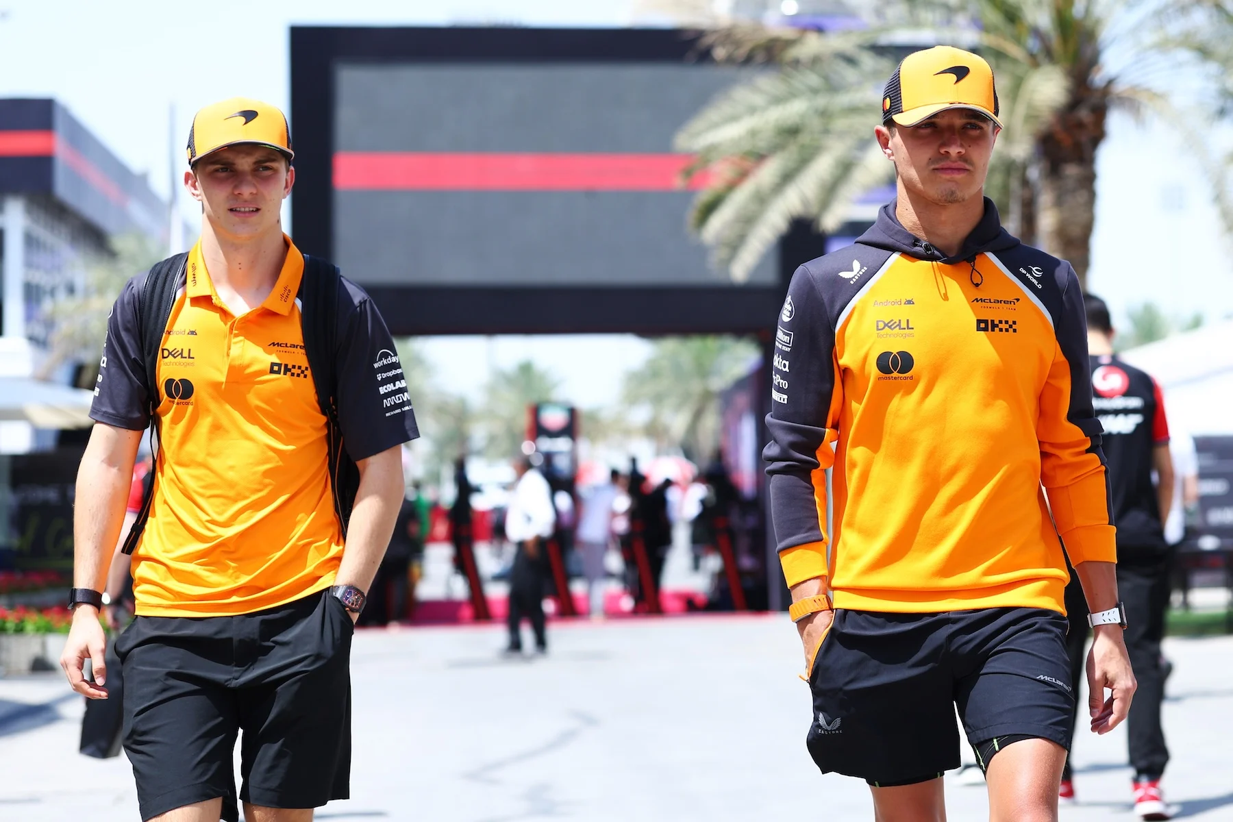 Lando and Oscar on what fans can expect from the team ahead of Qualifying in Sakhir