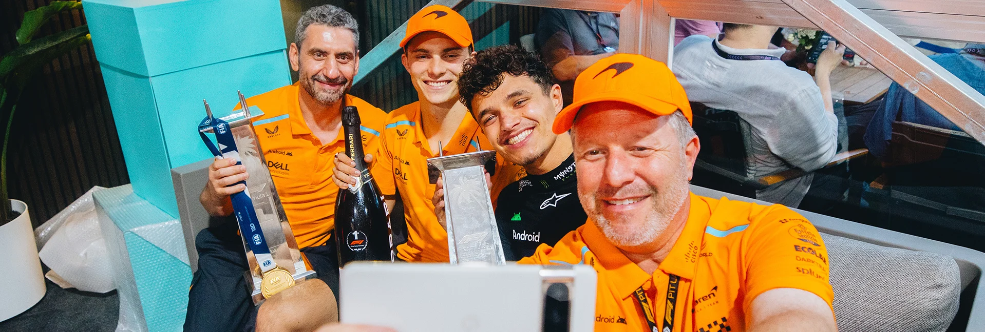 The best posts from McLaren fans on X who watched Lando Norris and Oscar Piastri competing in the Formula 1 Miami Grand Prix