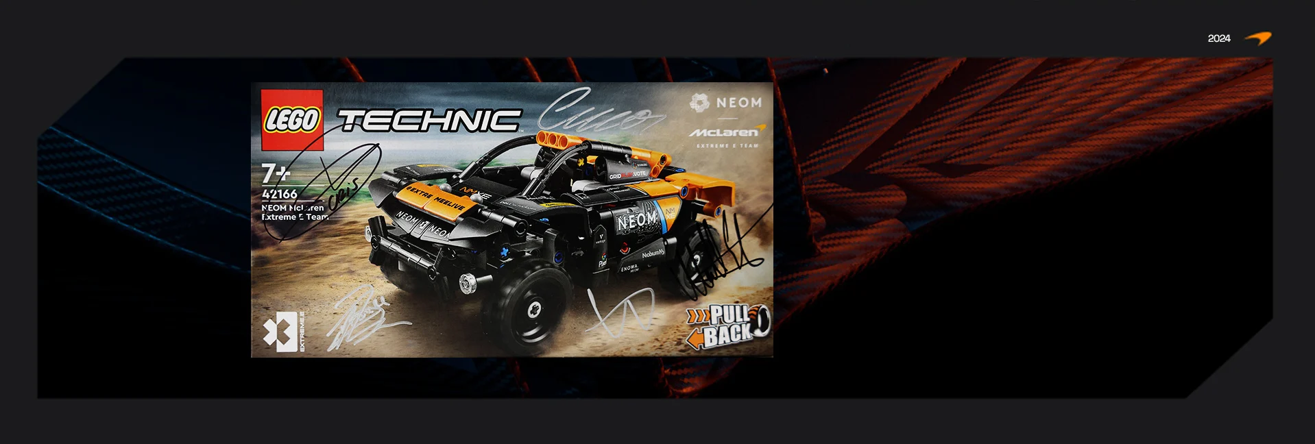 Win a signed LEGO® Technic set