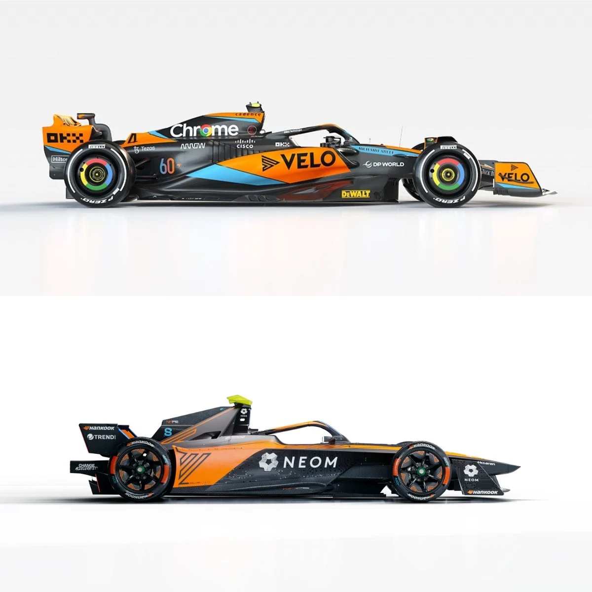 What are the differences between Formula 1 and Formula E?