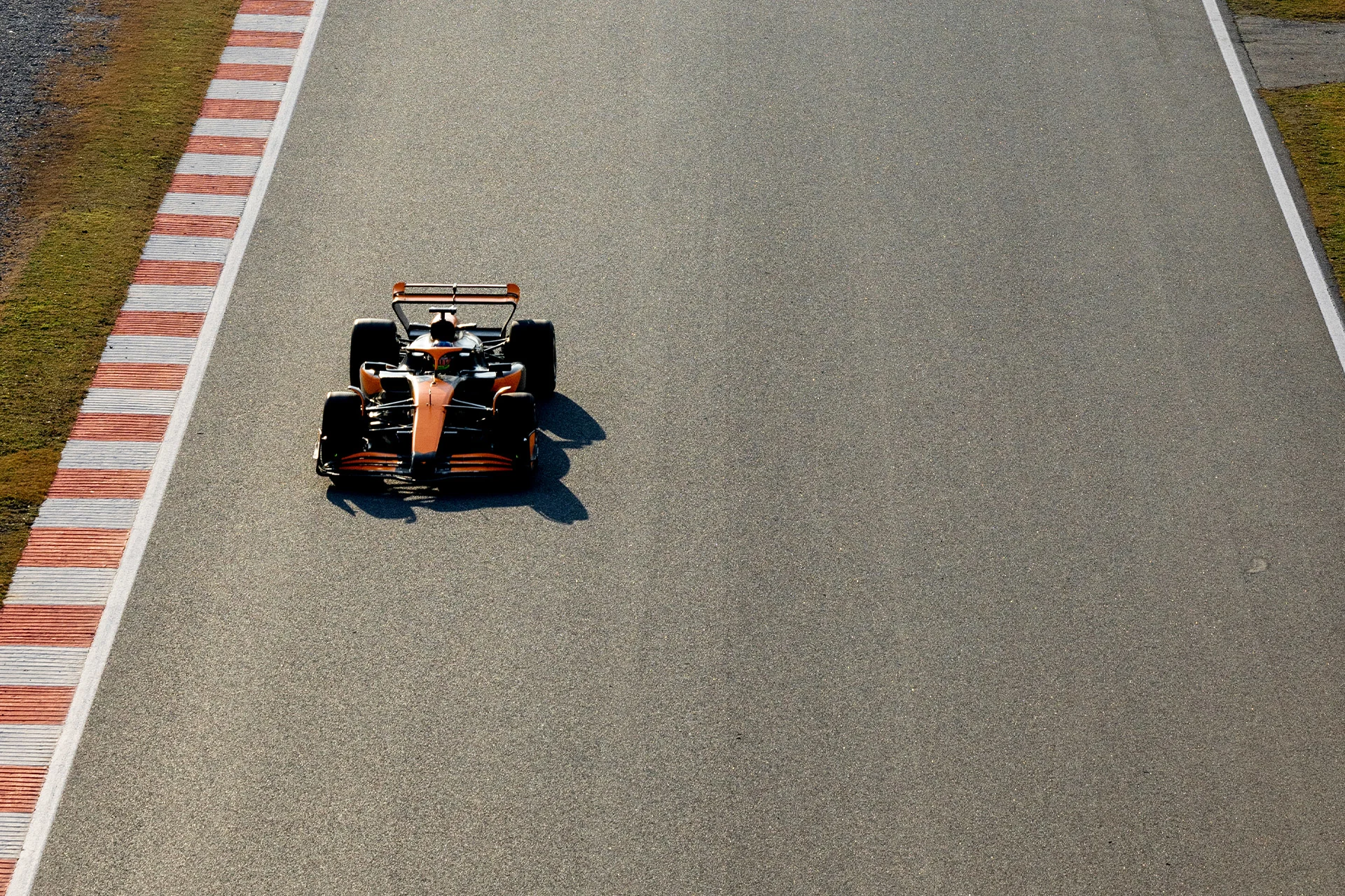 Formula-1 - 2025 - Lando-and-oscar-after-they-hit-the-track-for-the-first-time