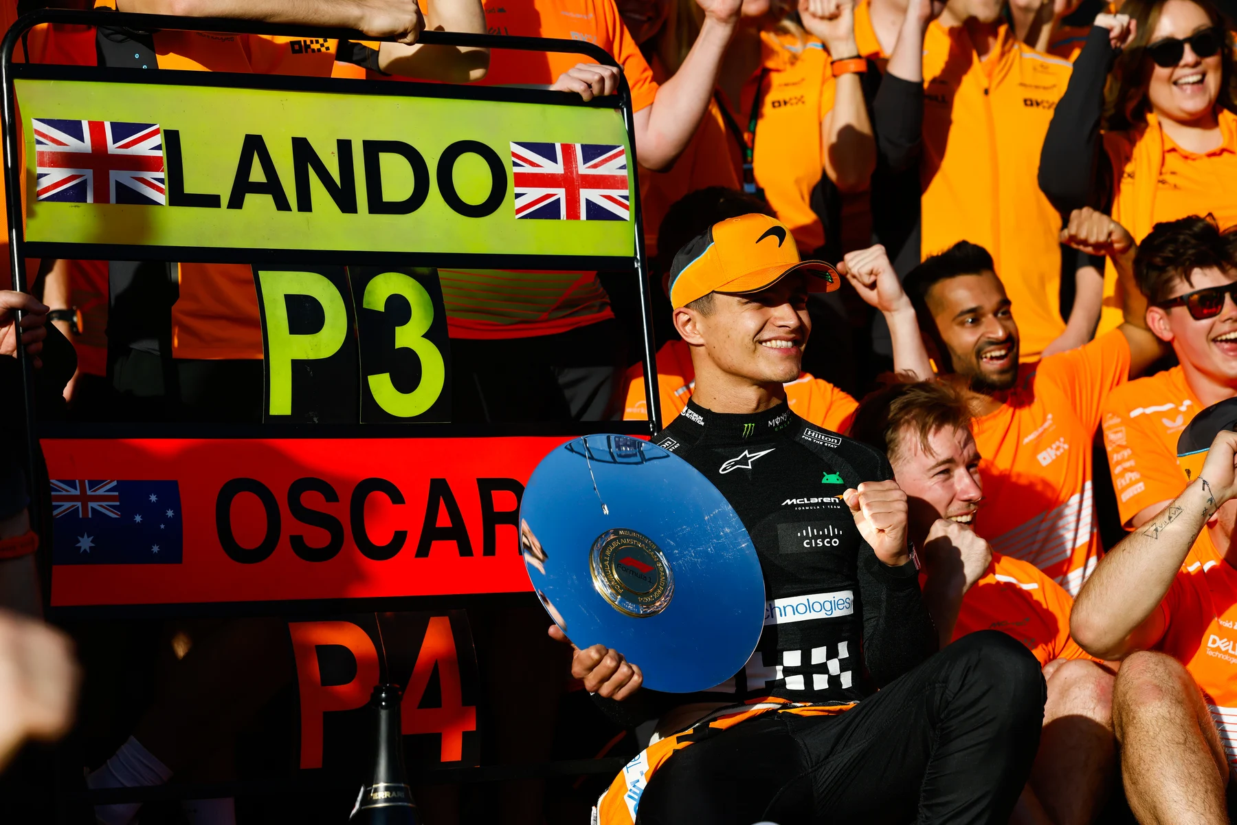 Formula-1 - 2024 - Australian-grand-prix - Podium celebrations 🏆  Australian Grand Prix - 10