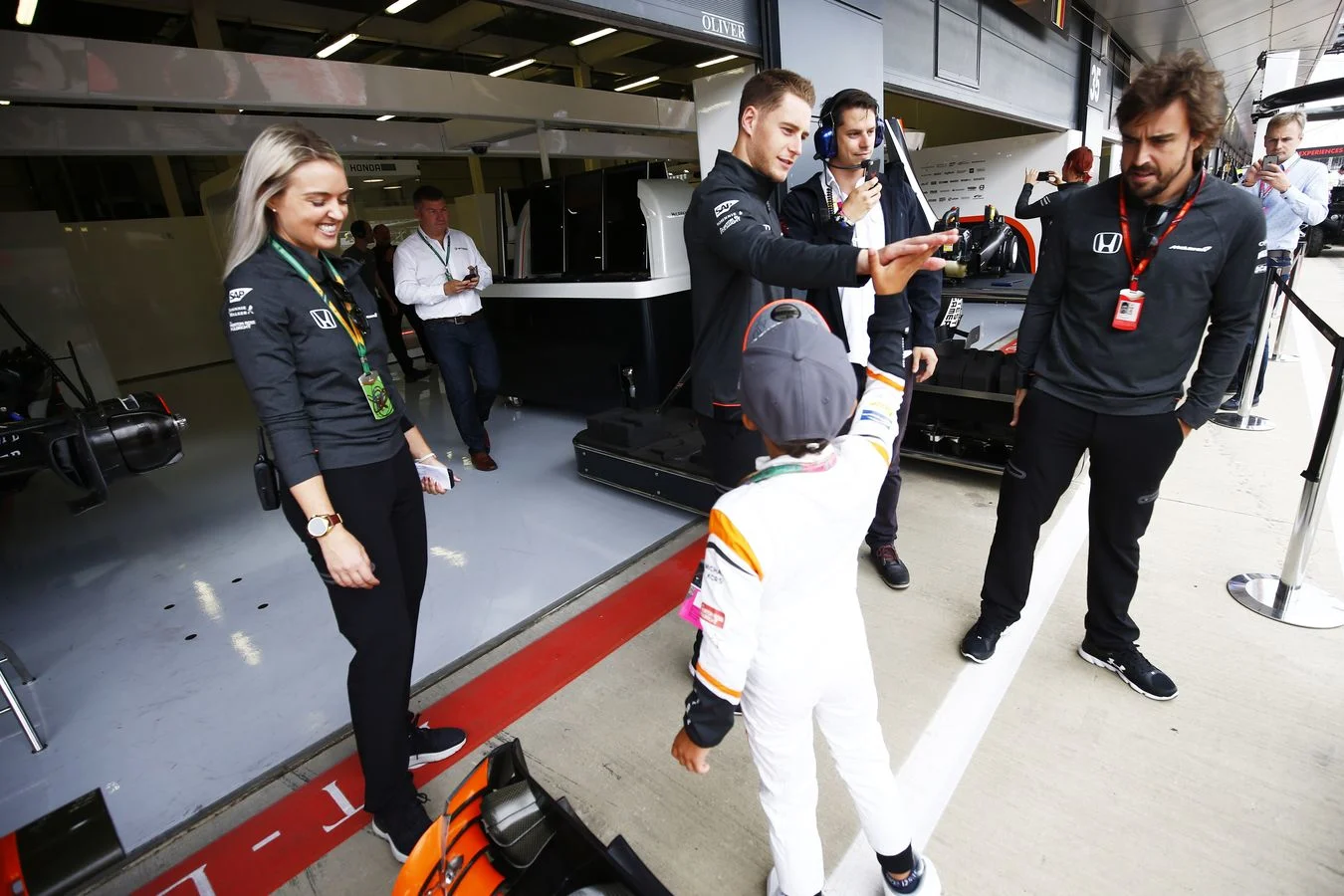 Partners - Hilton - Hilton-mascot-gets-down-to-business - Jude's mascot experience Our British GP mascot joined us at Silverstone for an amazing experience, thanks to Hilton - 9