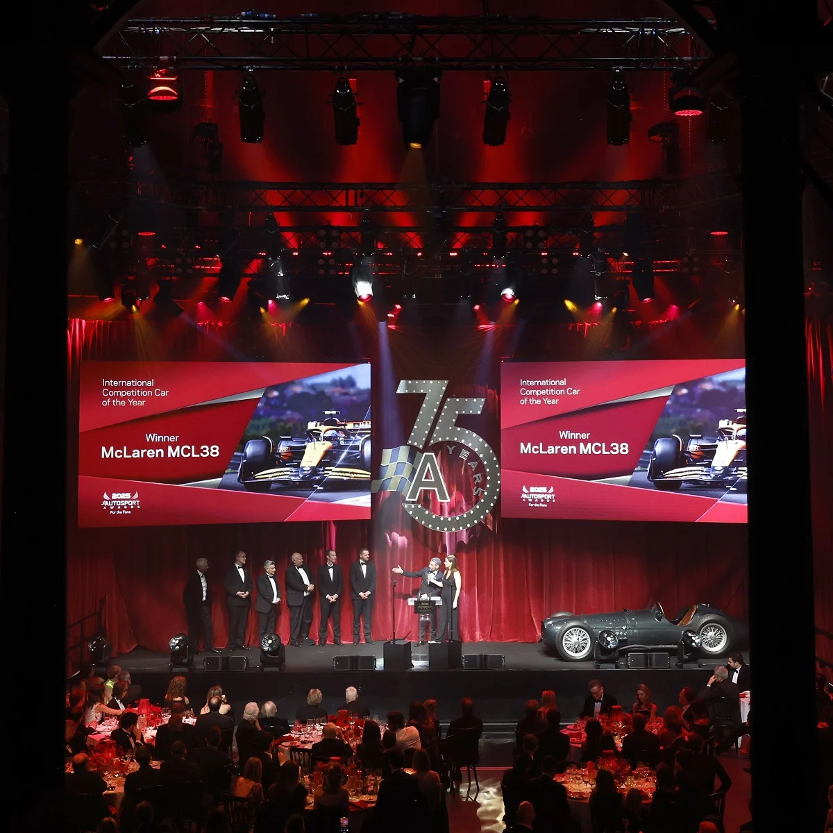 Hear from the team after McLaren picked up three trophies at the annual ceremony