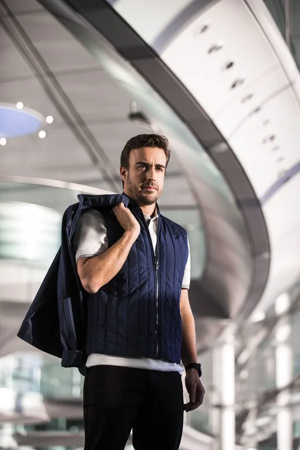 Latest-news - Mclarenracing - Article - F1-in-style-with-mk - F1 in style with Michael Kors Fernando wears Michael Kors for GQ Spain - 5