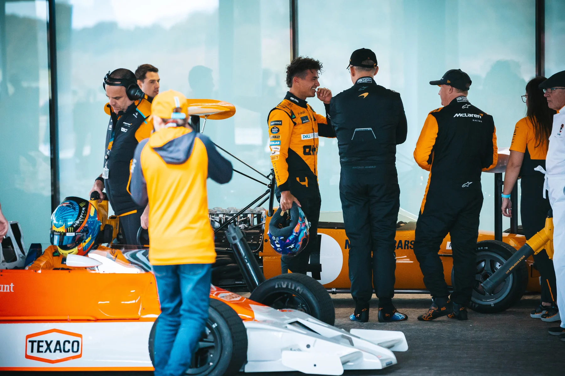 Formula-1 - 2024 - In-conversation-with-lando-and-oscar-shifting-expectations-evolving-relationships-and-six-key-races - Lando and Oscar   Friends and Family Day  - 5