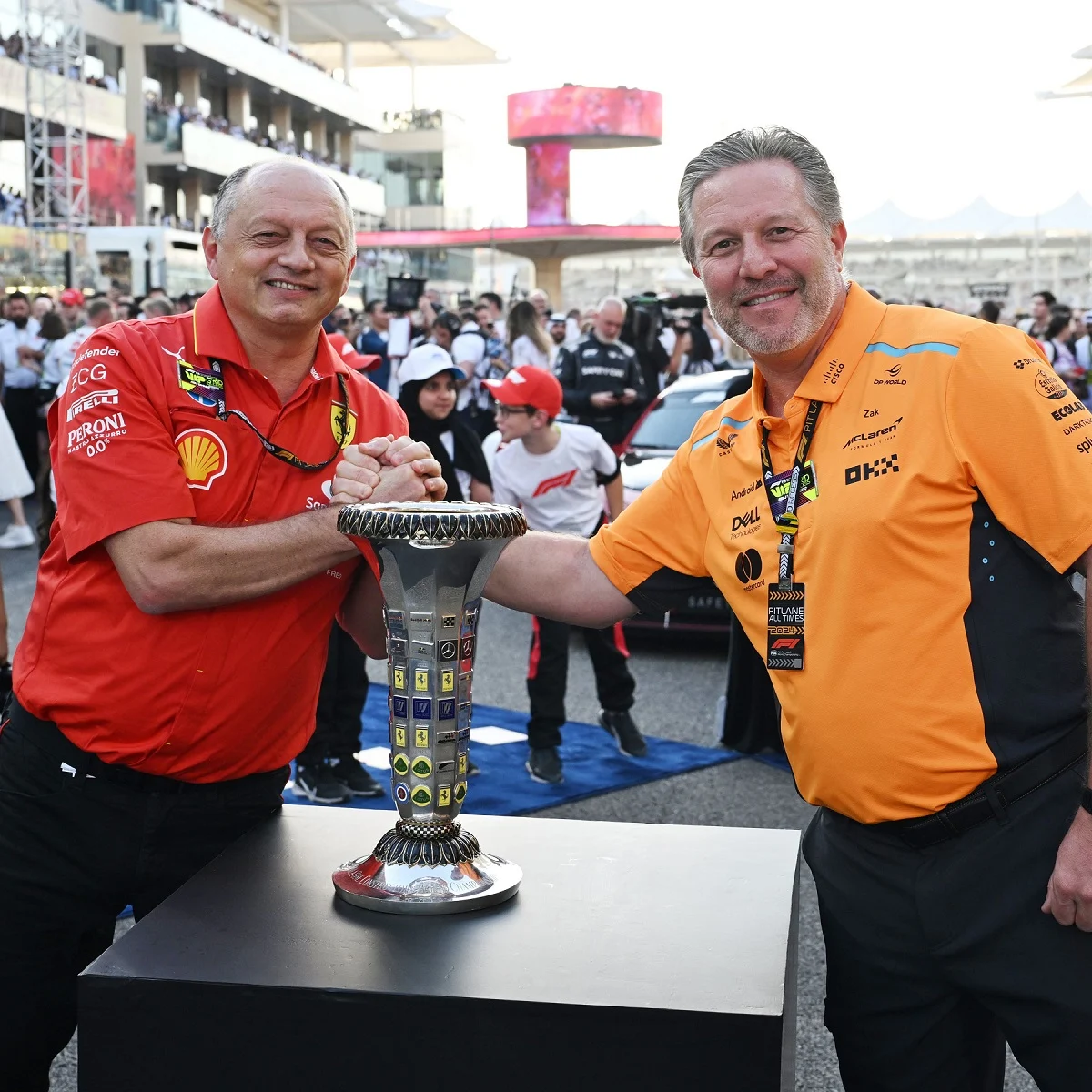 This wasn't our first battle with Ferrari for a Formula 1 Championship…