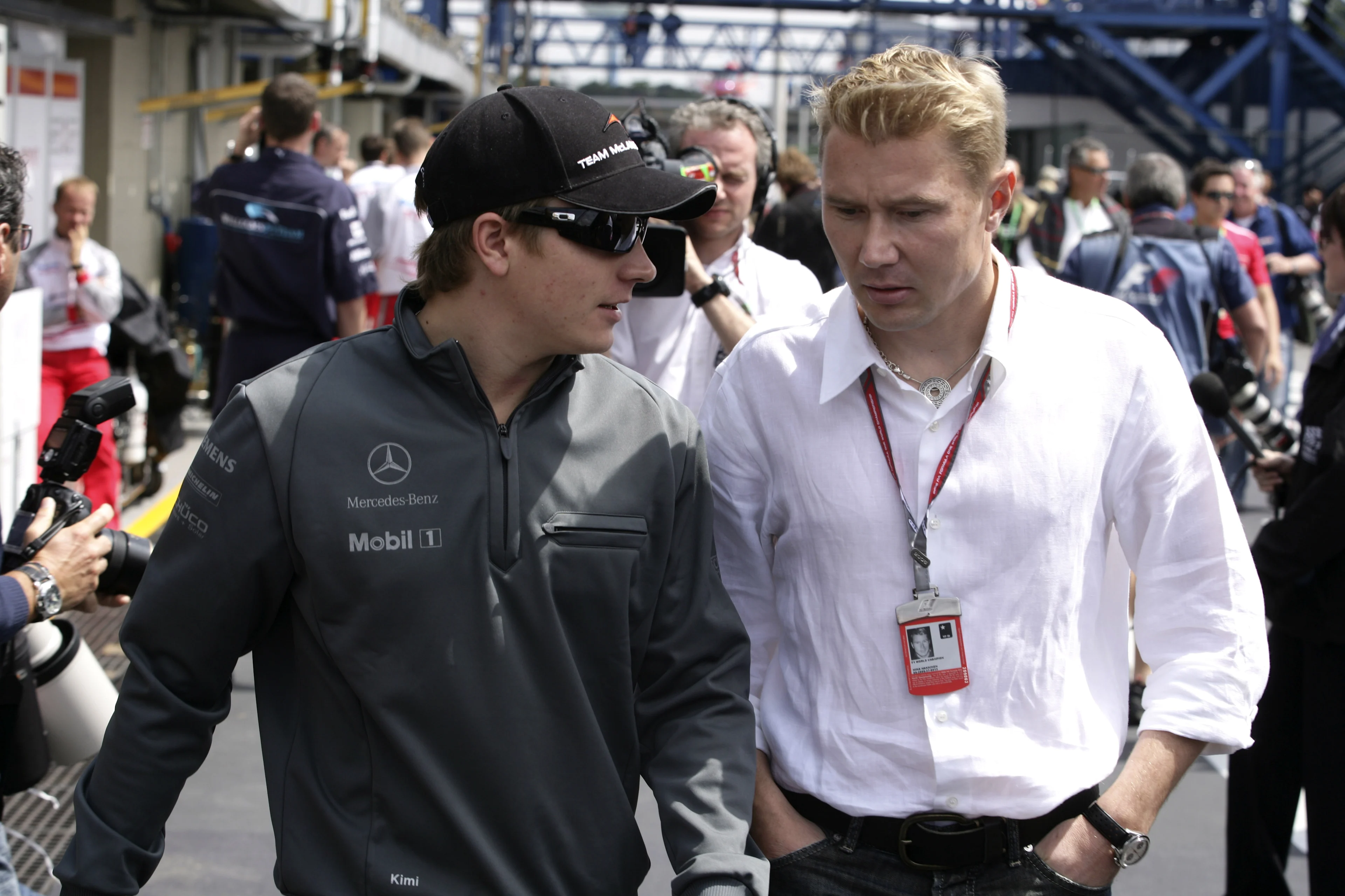 Häkkinen and Räikkönen