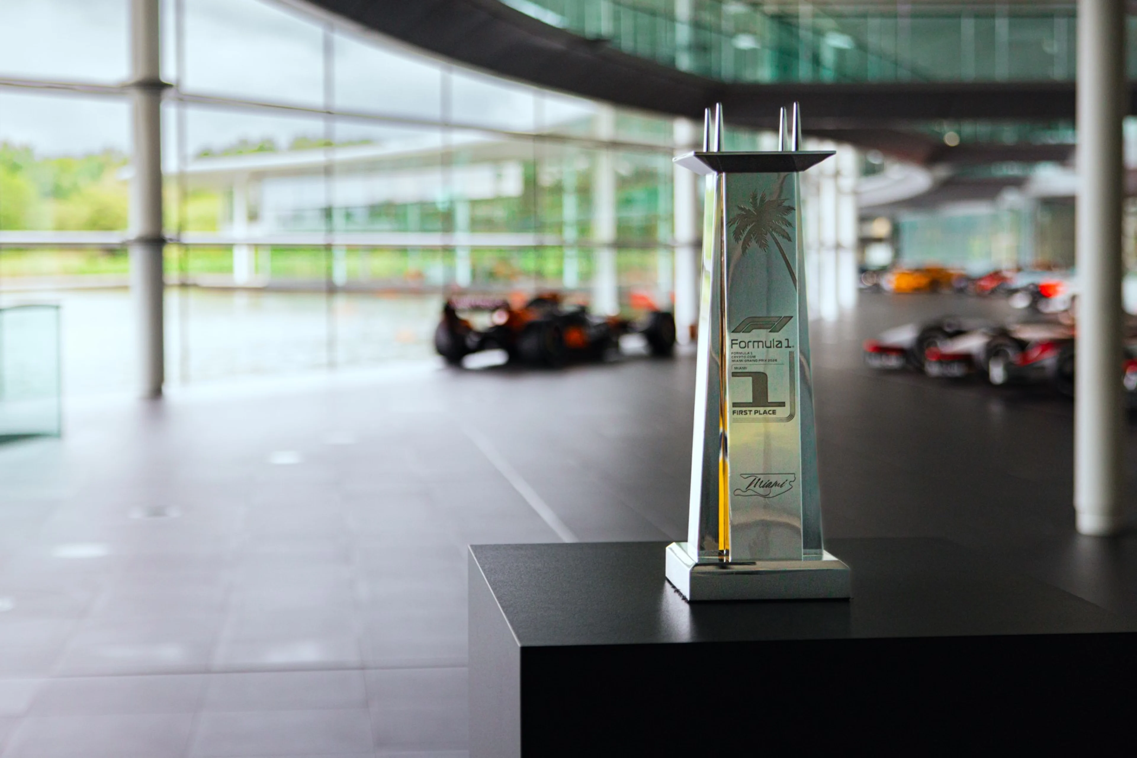 Heritage - Trophies - Mclaren-trophies-miami-gp-2024