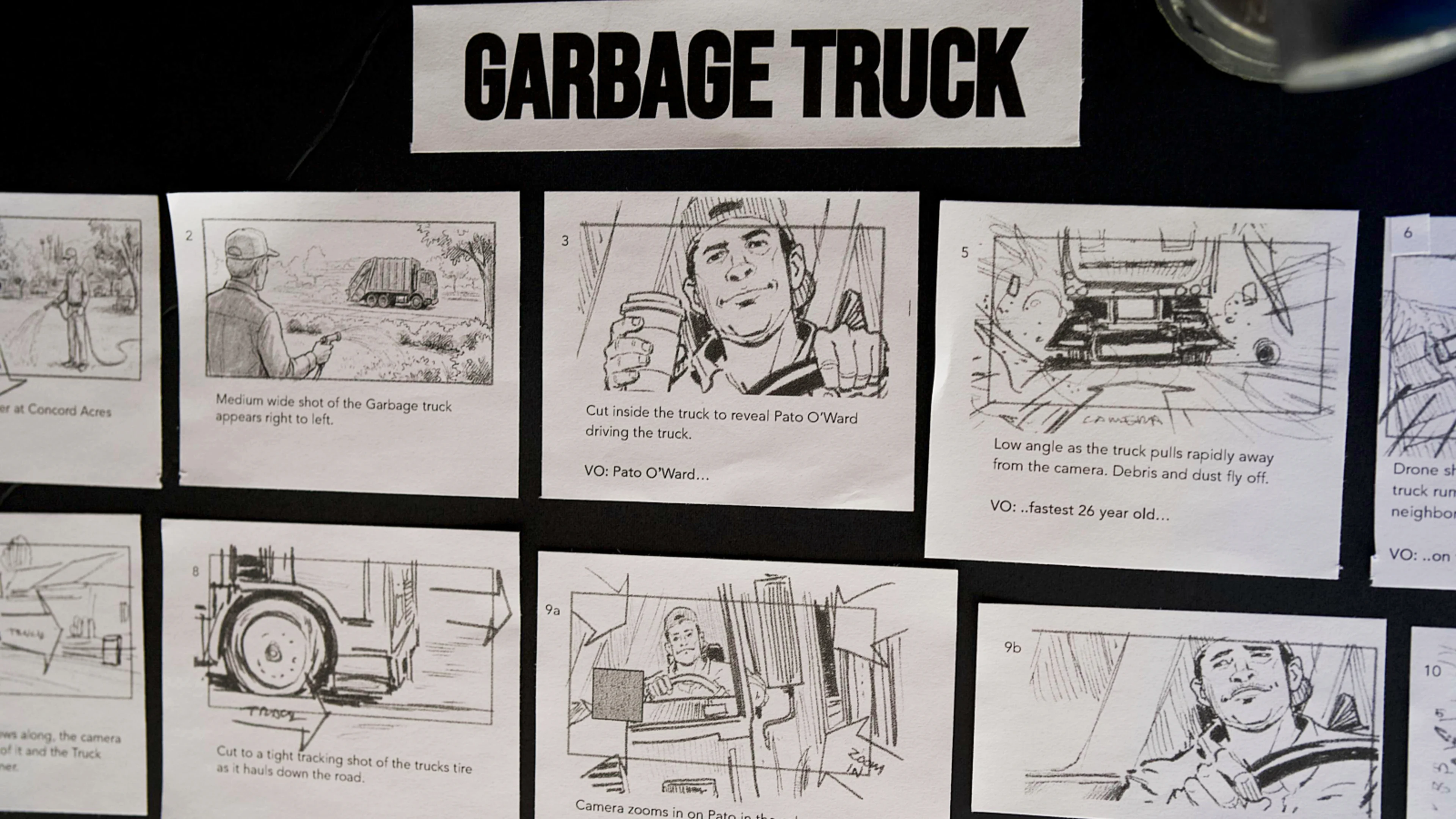 Behind the Scenes: Pato Takes Out the Trash