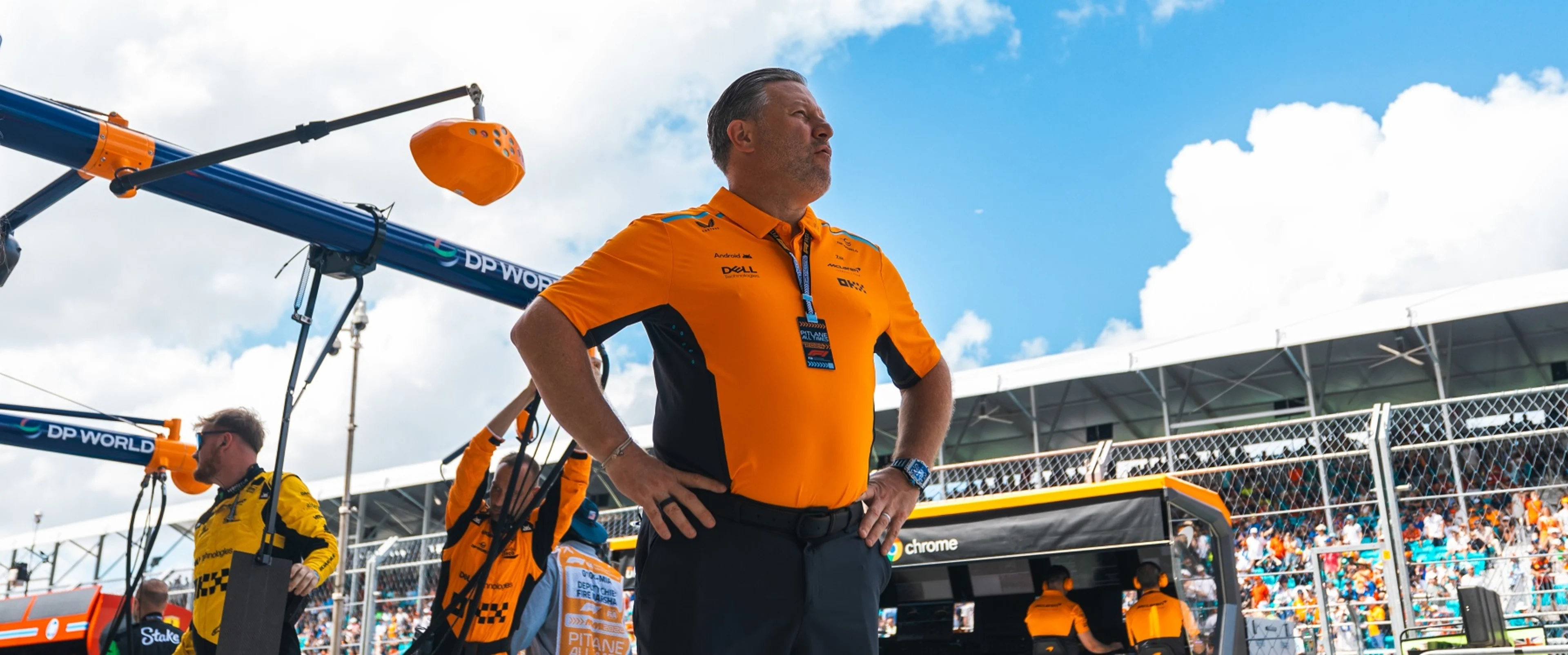 A letter from Zak Brown