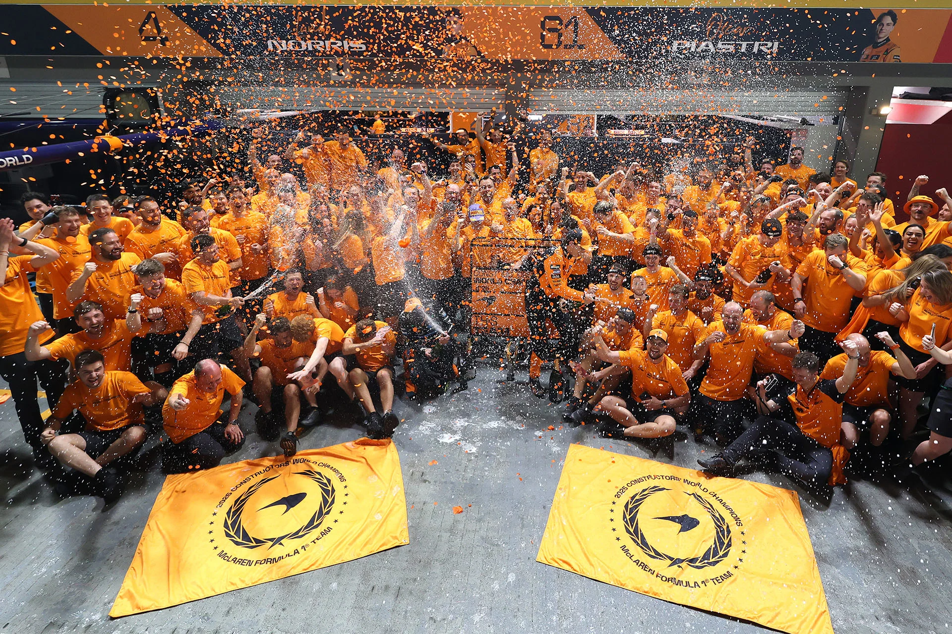 Formula-1 - 2025 - Singapore-grand-prix - Race-report - 2025 Singapore Grand Prix – McLaren Race Report  "The first back-to-back Constructors’ Championship for McLaren since 1991" - 0