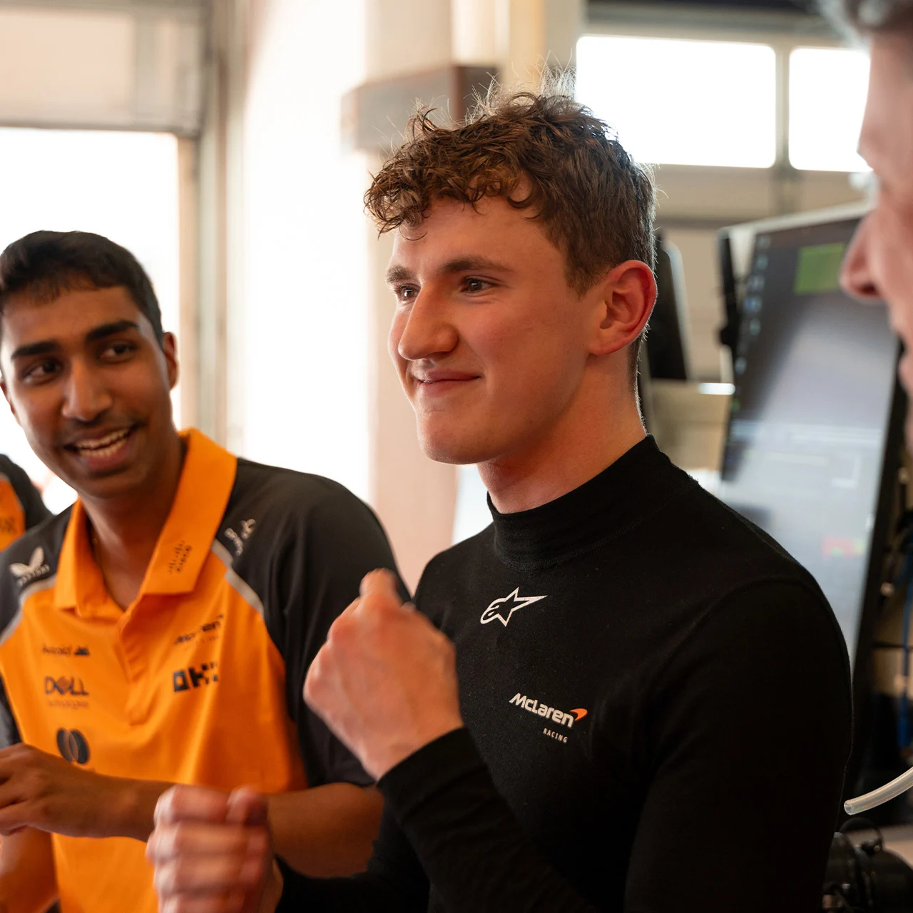 Descriptive Card - Behind the scenes of Alex Dunne’s first F1 test