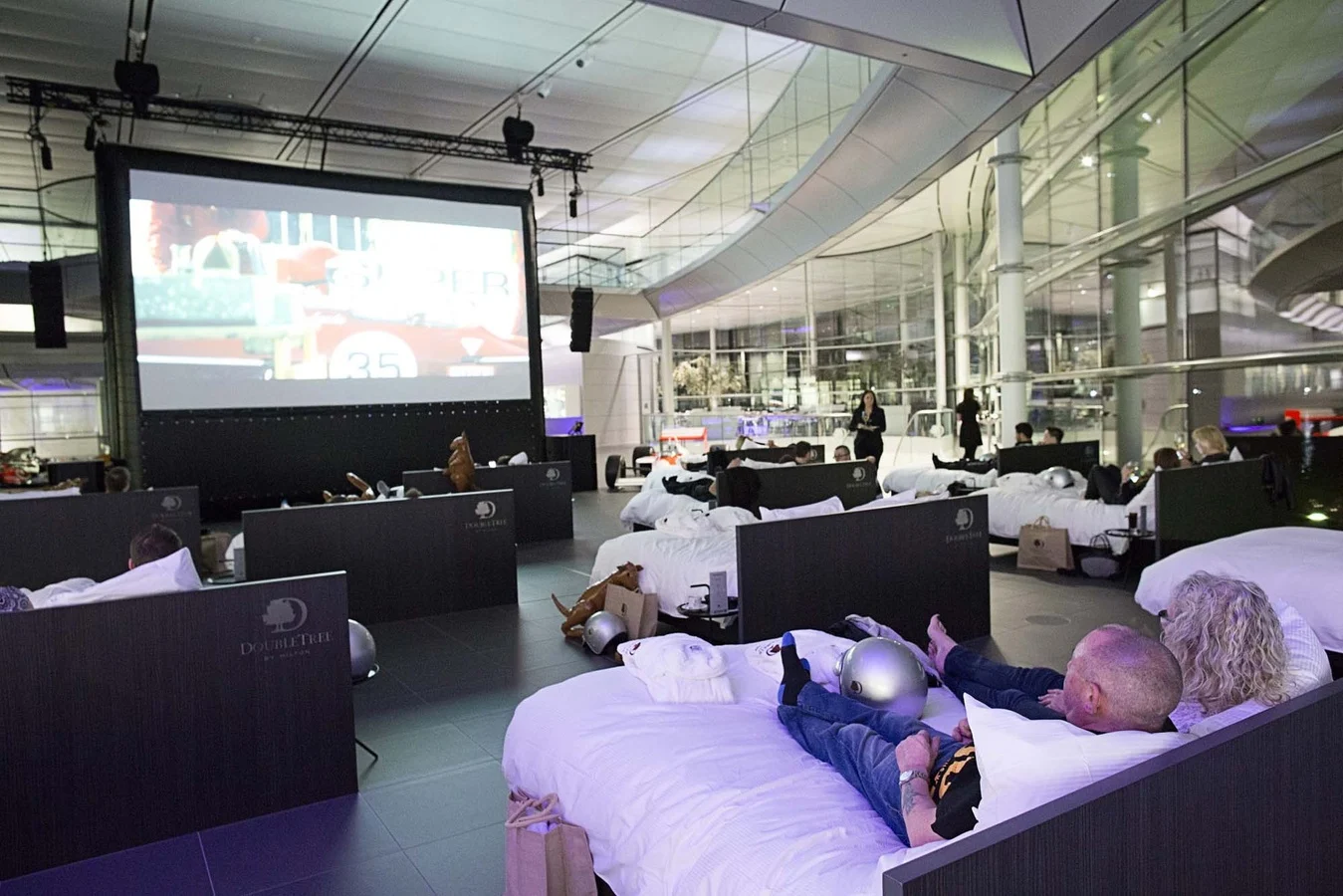 Partners - Hilton - Doubletree-hilton-presents-night-mclaren - DoubleTree by Hilton Presents: 'A Night At McLaren' Launching the world's first grand prix sleepover experience - 2