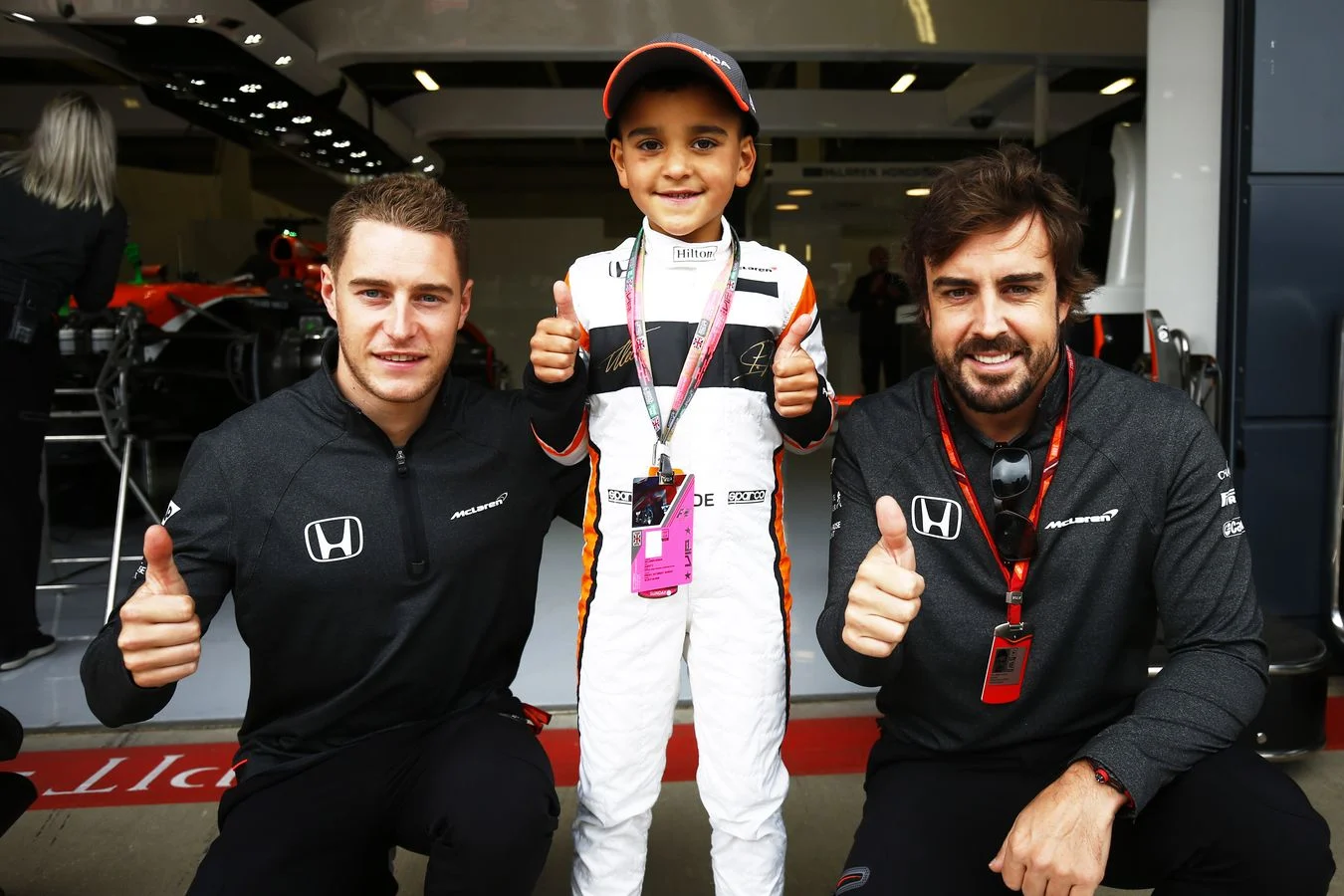 Partners - Hilton - Hilton-mascot-gets-down-to-business - Jude's mascot experience Our British GP mascot joined us at Silverstone for an amazing experience, thanks to Hilton - 1