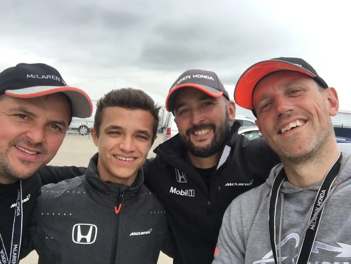 Fernando went P1, 2017