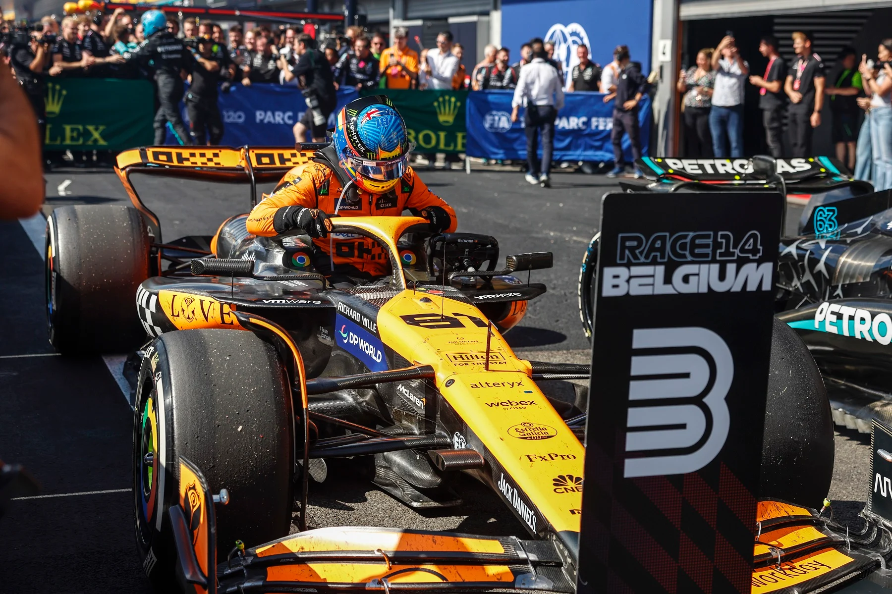 Formula-1 - 2024 - Belgian-grand-prix - Podium in Belgium P2 for Oscar! 🏆 - 5