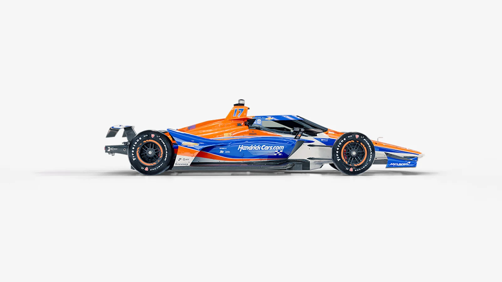 Indycar - 2023 - Zak-brown-qa-on-2024-indy-500-kyle-larson-livery-reveal - No. 17 HendrickCars.com Arrow McLaren Chevrolet Kyle Larson - 4