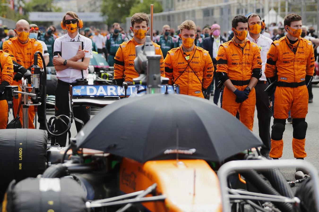 2021 Azerbaijan Grand Prix "Today, we were racing in honour of our long-term friend, supporter and fellow racer" - 7