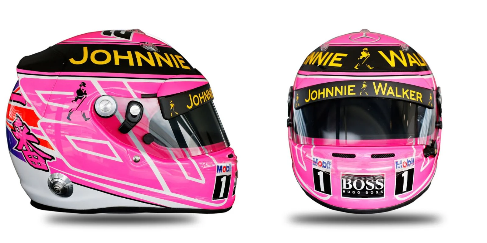 Team - Driver-helmets-through-ages