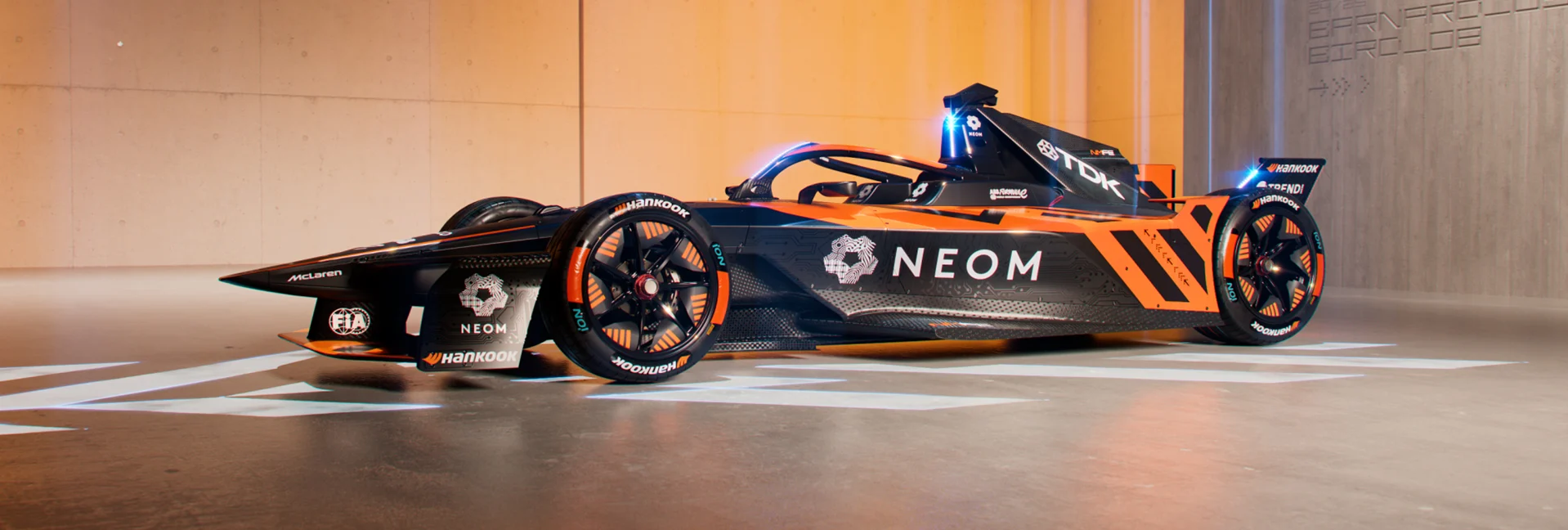 NEOM McLaren Formula E Team reveal livery for 2024/25 ABB FIA Formula E World Championship season