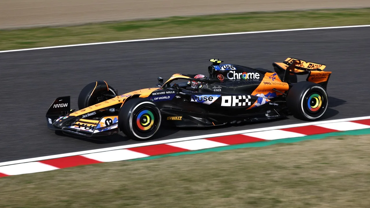 Hear from McLaren Formula 1 drivers Lando Norris and Oscar Piastri, as well as Team Principal Andrea Stella, after the Japanese Grand Prix.